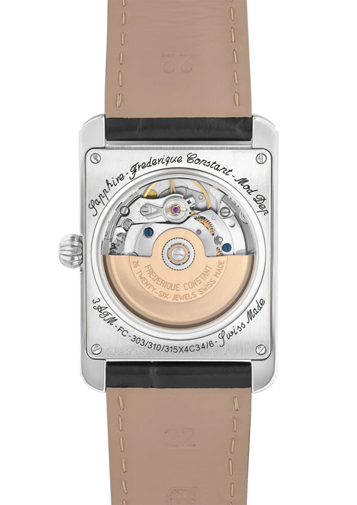 Frederique Constant Classics Carree Plateado