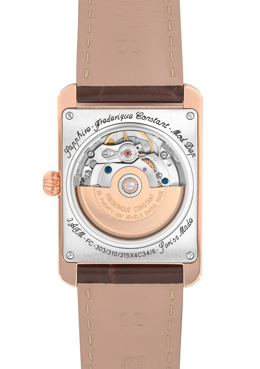Frederique Constant Classics Carree Dorado