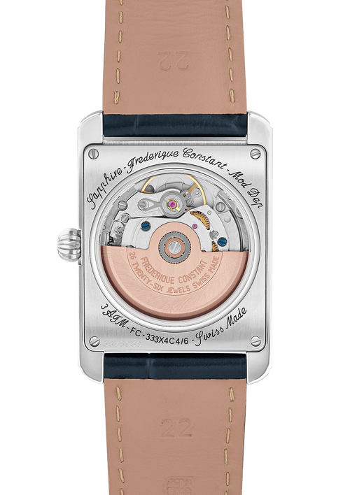 Frederique Constant Classics Carree Moonphase Azul