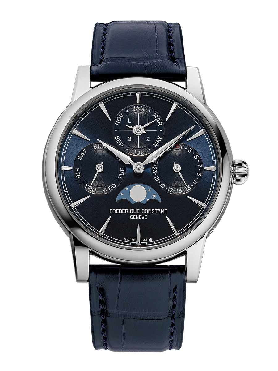 Frederique Constant Manufacture Classic Perpetual Calendar Azul