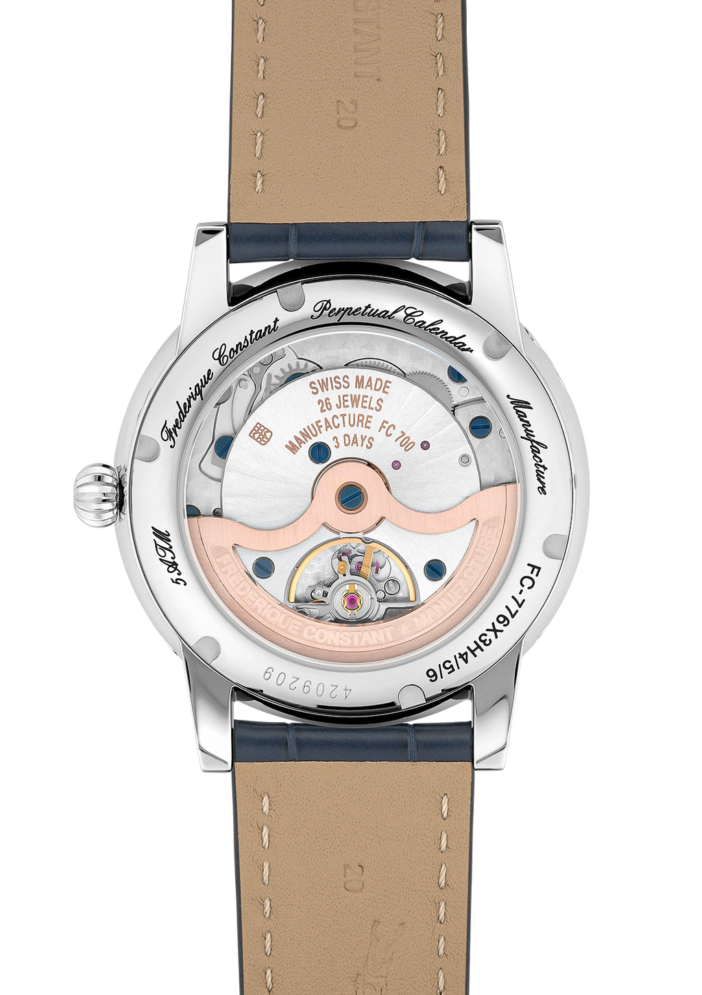 Frederique Constant Manufacture Classic Perpetual Calendar Azul