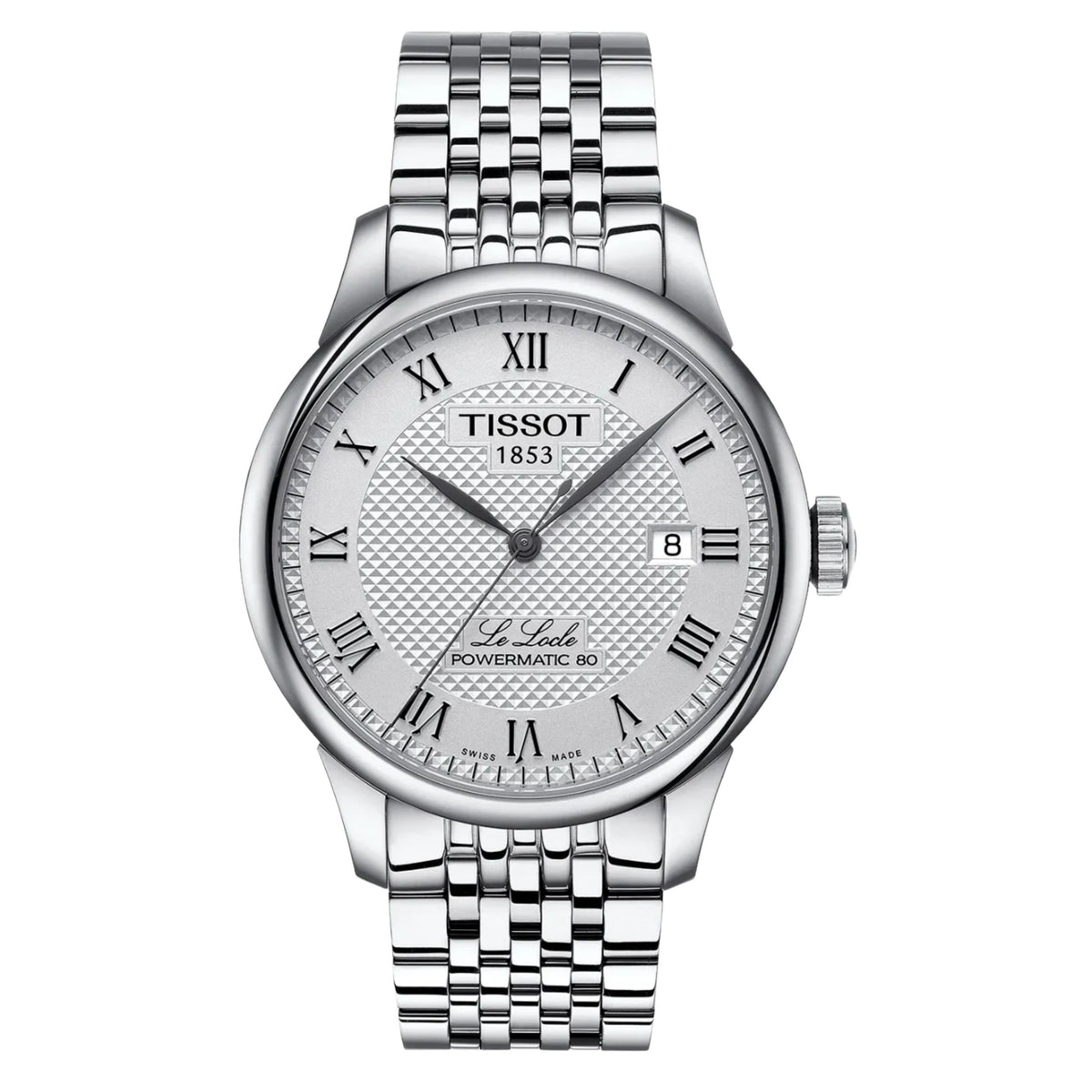 Tissot Le Locle Powermatic 80 Acero Blanco