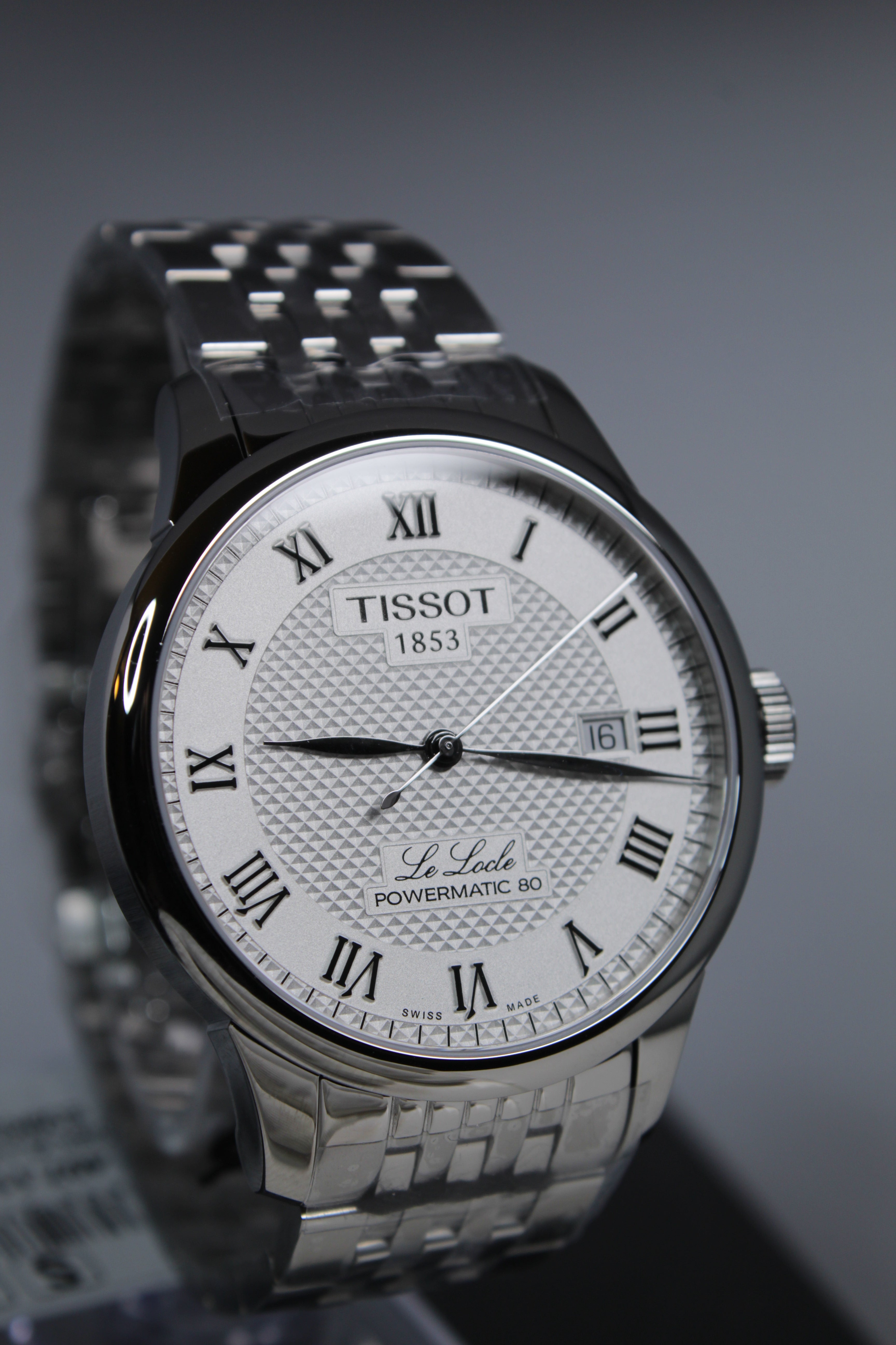 Tissot Le Locle Powermatic 80 Acero Blanco