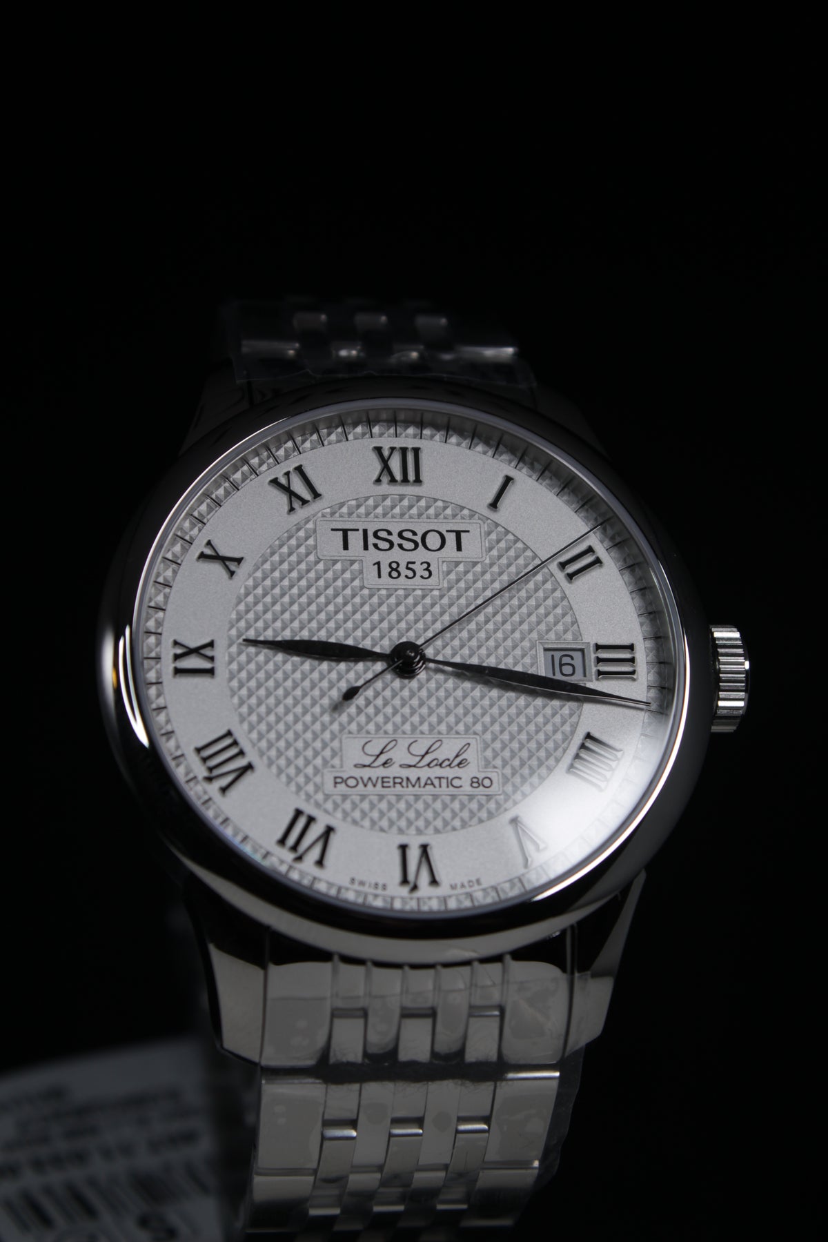Tissot Le Locle Powermatic 80 Acero Blanco